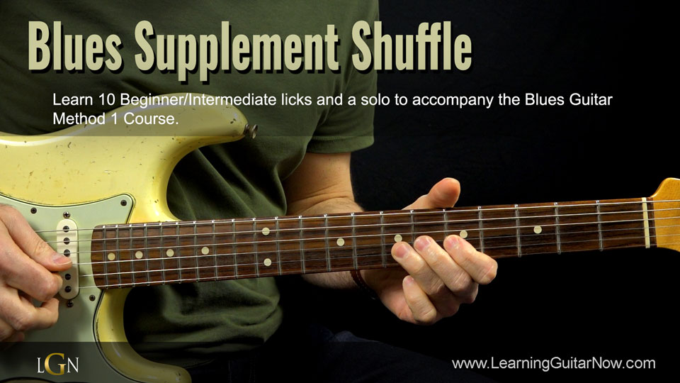 Blues Supplement Shuffle Solo