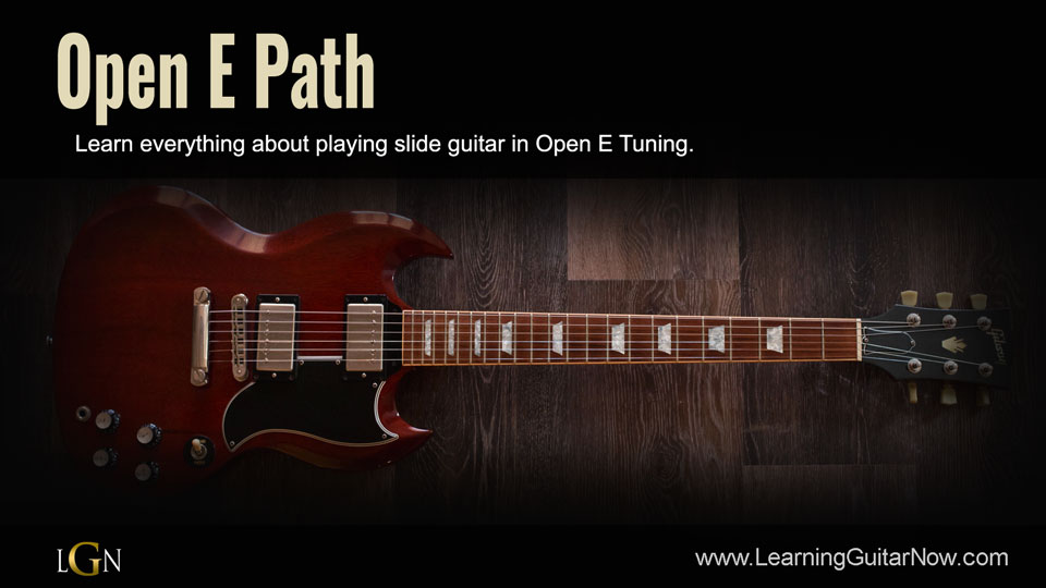 Slide Course Guide Learning Guitar Now