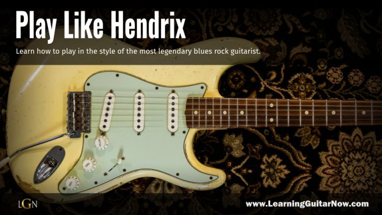 Hendrix Ballad Style Solo Lesson