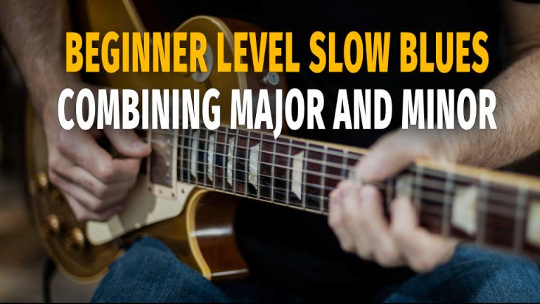 Beginner Slow Blues in Bb Solo Lesson