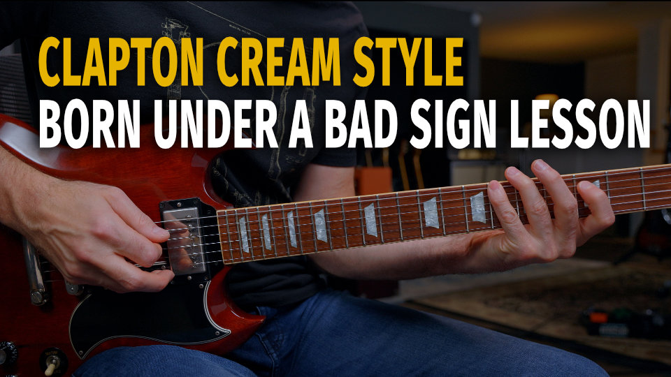 Clapton Bad Sign Style Lesson